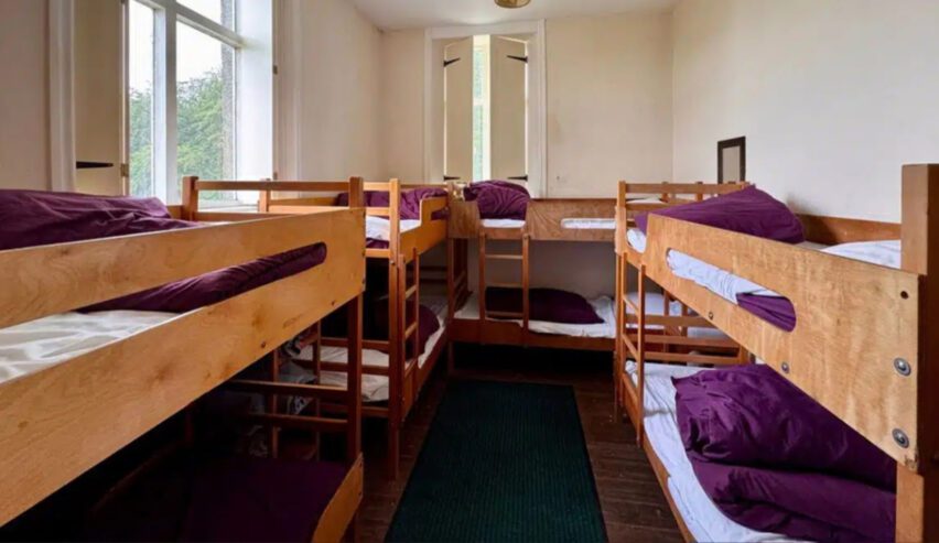 bunks at bunkhouse at Street Head Caravan Park