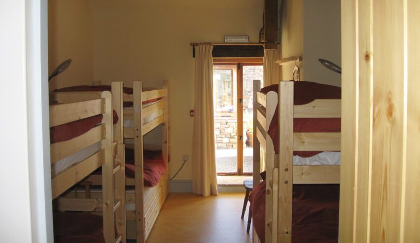 bunks at Wern Watkin Bunkhouse