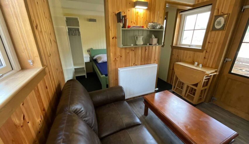 loumge in the Wriggly tin cafe and Southern Upland Way bunkhouse