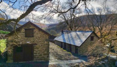 Building at Cwm Clyd Bunkhouse