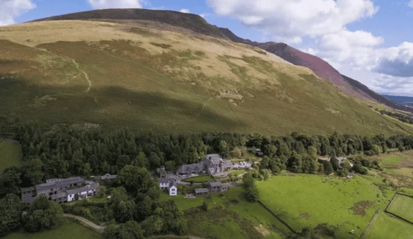 location of Blencathra FSC on the fells