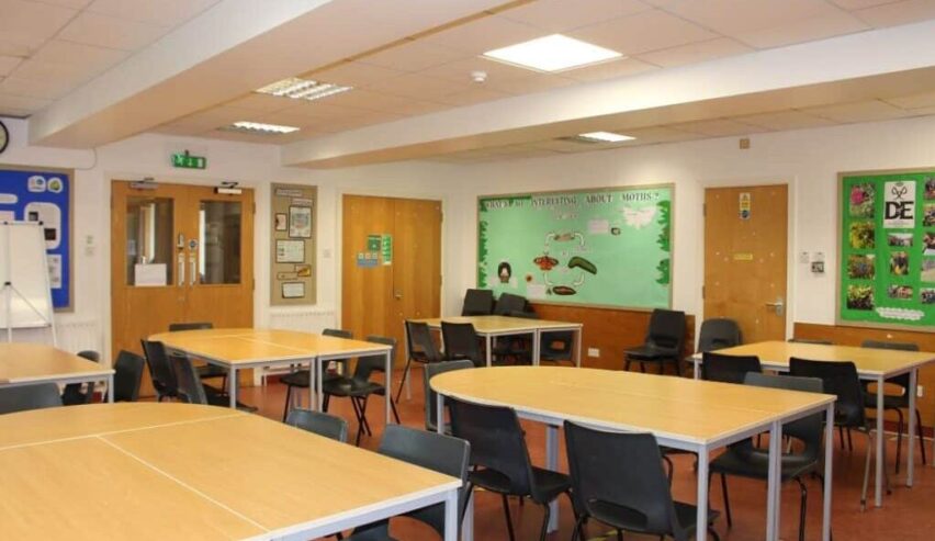 classroom at Preston Montford Field Study Centre