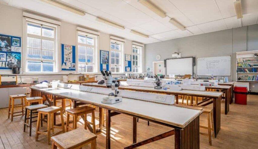 lab at Millport FSC Centre