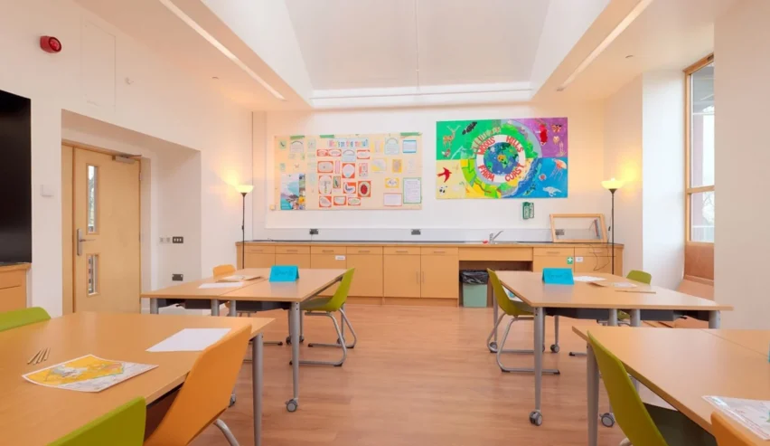 classroom at FSC Margam Discovery Centre