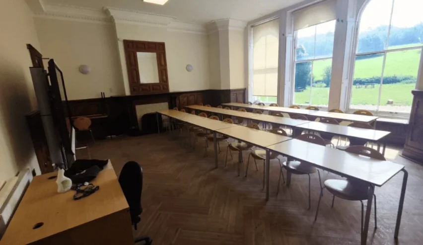 classroom at Juniper Hall