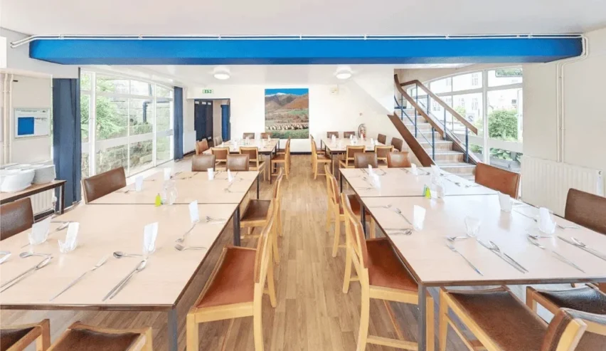 dining room at Castle Head Activity Centre,