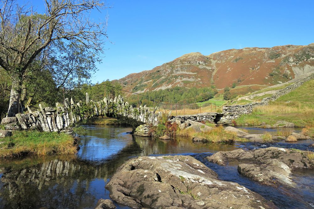 Slater Bridge on the lakeland way route