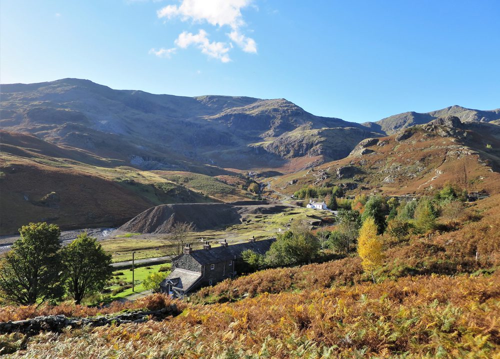 Coppermines Valley on the lakeland way route
