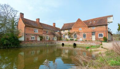 Flatford Mill over the millpond
