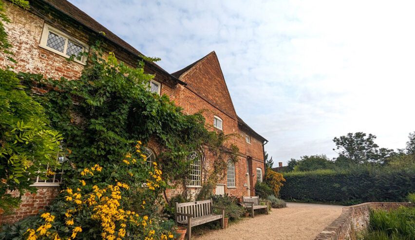Flatford Mill an old red brick building