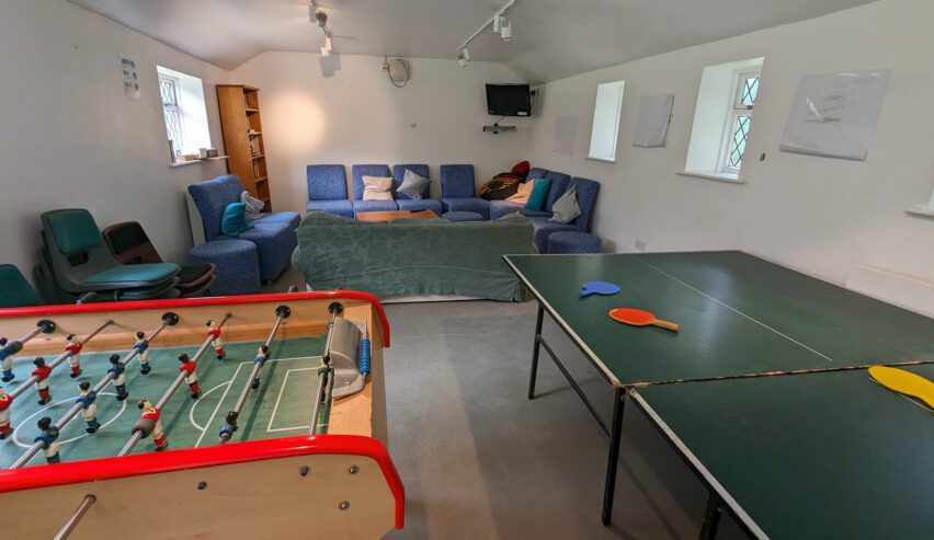 games room at Flatford Mill