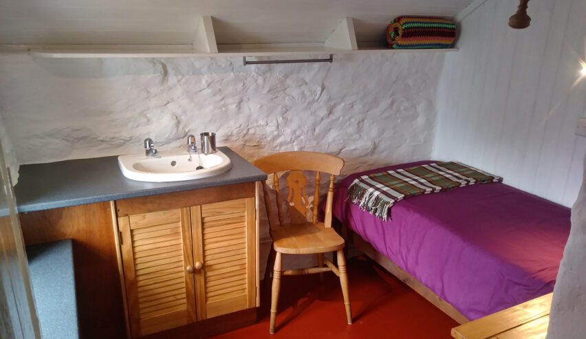 single room on Skokholm Island accommodation