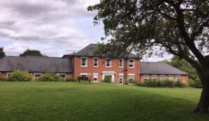 Exterior of the Old Priory in leominster