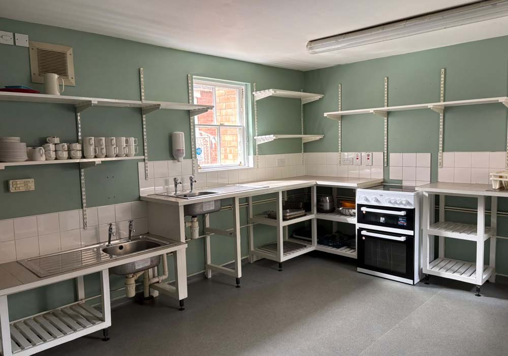 Kitchen at Leominster Youth Hostel