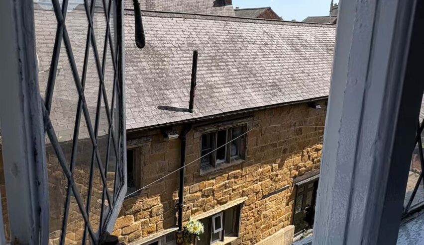 view from brocklebys pie shop accommodation