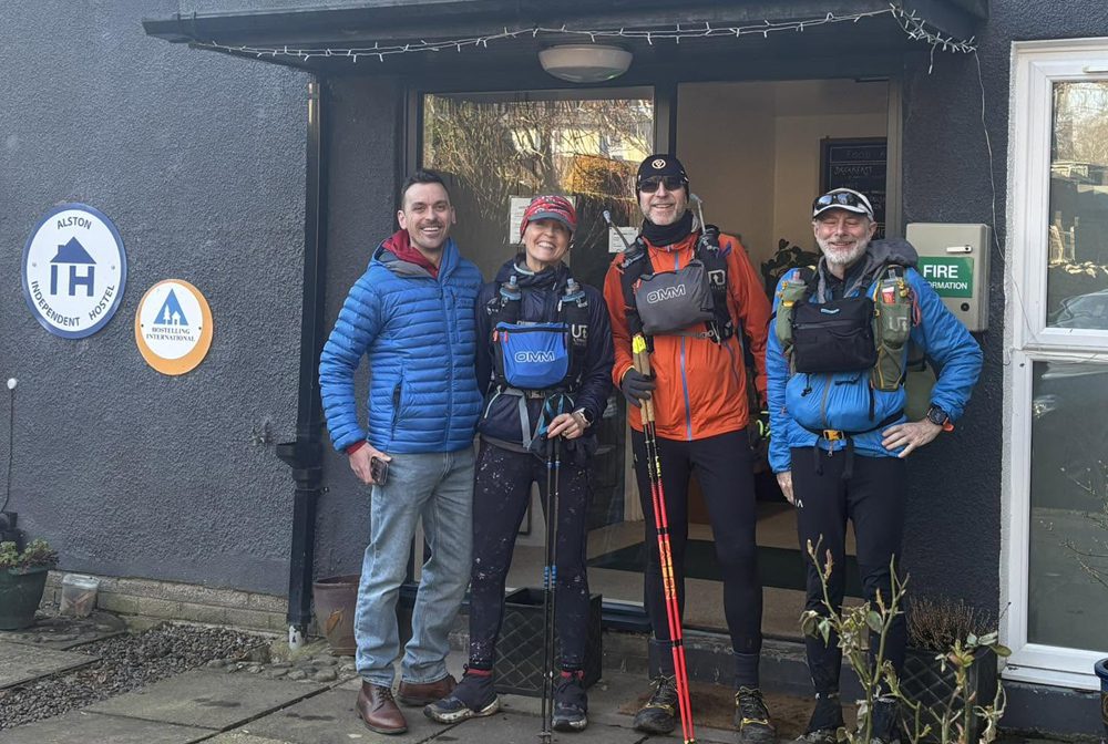 blog walkers at alston hostel
