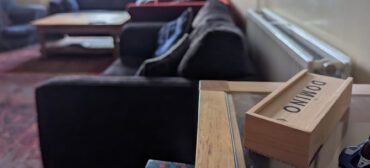 Dominos and board games at the old yha kington