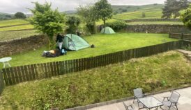scout camp at the hostel at hawes