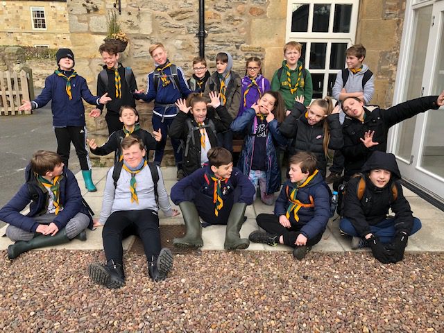 Scouts at seahouses hostel
