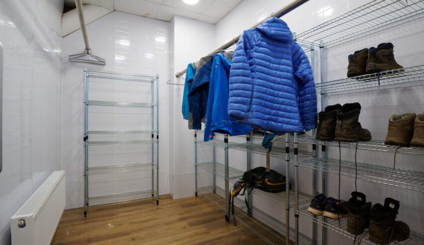 drying room at cote ghyll mill B&B