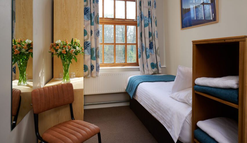 single room at cote ghyll mill B&B