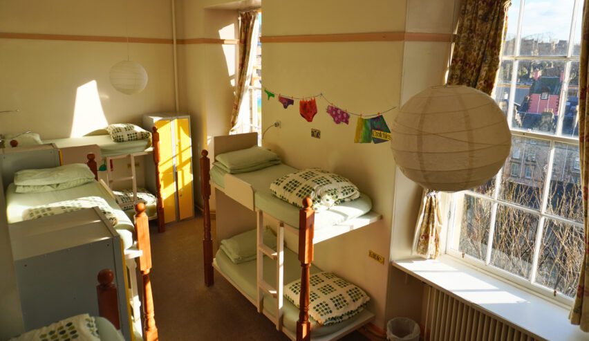 dorm at Castle Rock Hostel