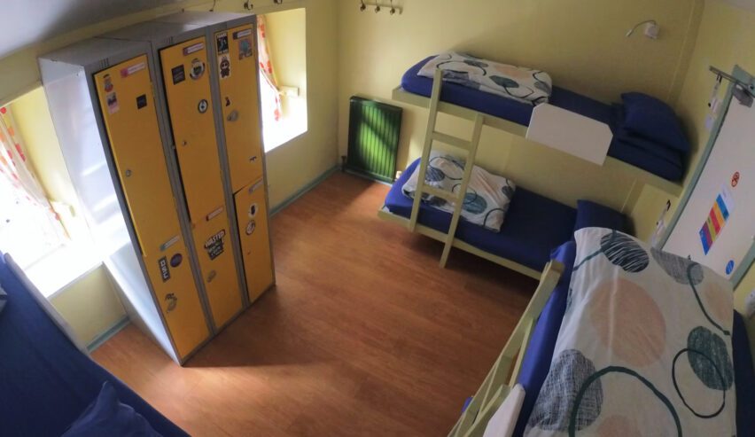 bunks at High Street Hostel