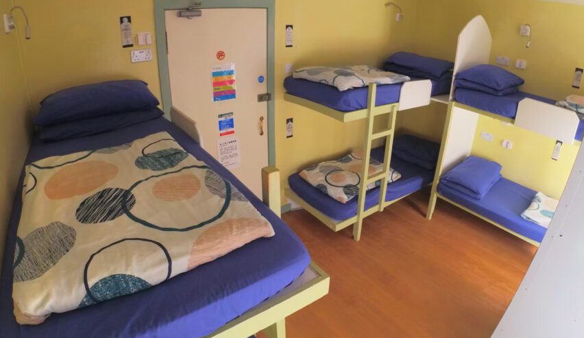 bunks at High Street Hostel
