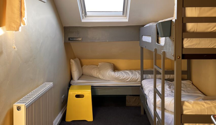 twin room at Kettlewell Hostel