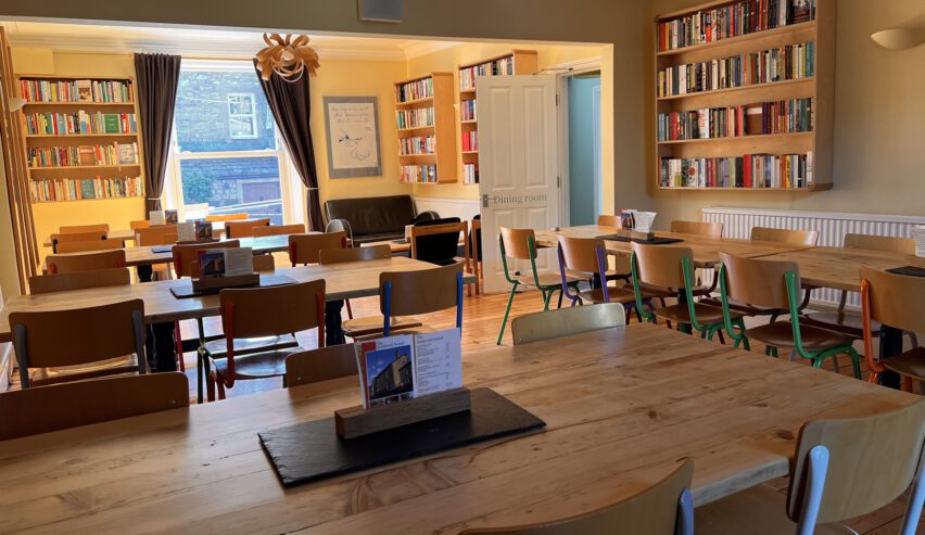 dining room at Kettlewell Hostel