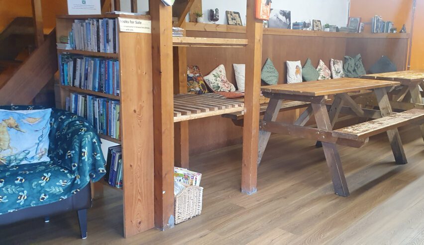inside pentre bach bunkhouse in snowdonia