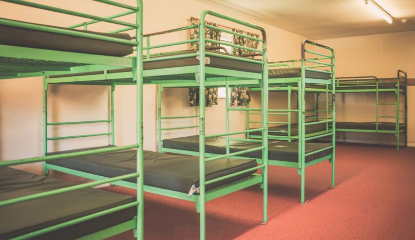 bunkbeds at Dartmoor Activity Centre