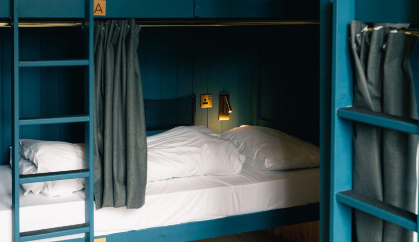 bunk at Bascamp Hathersage