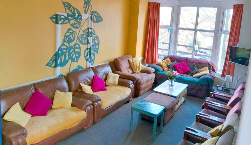 lounge at the Woodland Centre in Betws-y-Coed