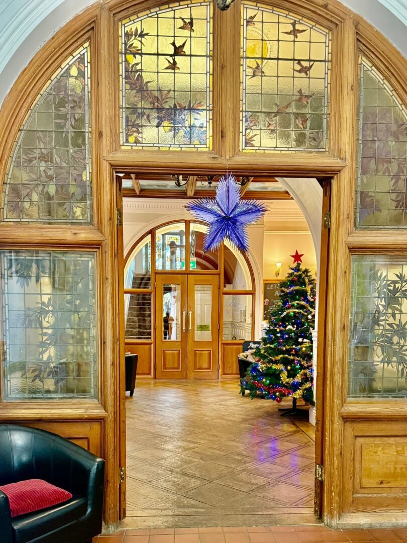 Christmas at Haworth Gothic Mansion Youth Hostel